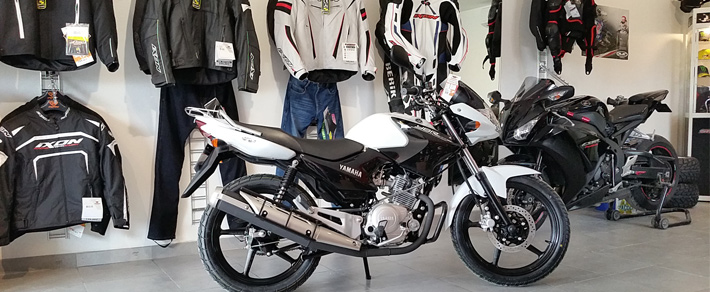 auto école pertuis Yamaha125 YBR